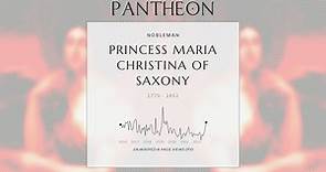 Princess Maria Christina of Saxony Biography - Topics referred to by the same term
