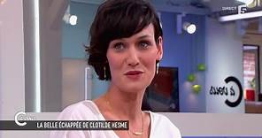 L'interview de Clotilde Hesme et Florian Lemaire - C à vous - 15/06/2015