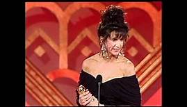 Mercedes Ruehl wins Best Supporting Actress Golden Globes 1992