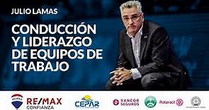 Charla "Conducción y liderazgo de equipos de trabajo" a cargo de Julio Lamas