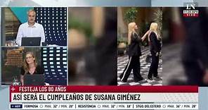 Susana Giménez festeja sus 80 años: quiénes son los invitados al cumpleaños