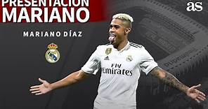 Presentación de Mariano Díaz como nuevo jugador del Real Madrid | Diario AS