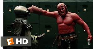Hellboy 2: The Golden Army (7/10) Movie CLIP - Hellboy "Smokes" Johann (2008) HD