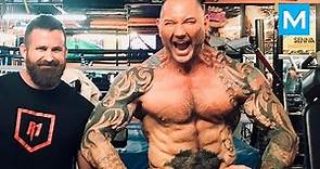 Dave Bautista Training for Avengers | Muscle Madness