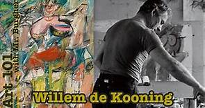 Willem de Kooning | Art 101 | 😐 🍔 🎨 | #art101 #abstractexpressionism #dekooning