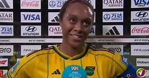 Allyson Swaby, "Something you started to dream about in a world Cup" Jamaica v Panama 1-0