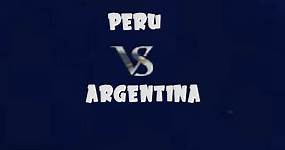 Peru v Argentina Highlights goals / Video - HooFoot
