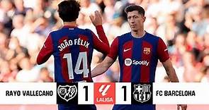 Rayo Vallecano vs Barcelona | La Liga 23/24 | Highlights Game