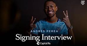 Andrés Perea | Signing Interview