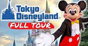 Tokyo Disneyland FULL TOUR | Is This The MOST PERFECT Disney Park? | World Tour Day 11