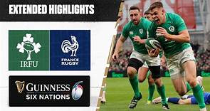 THE GREATEST MATCH? 🔥 | Extended Highlights | Ireland v France | Guinness Six Nations Rugby