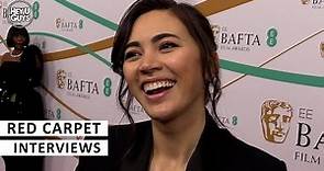 Jessica Henwick BAFTAs 2023 Red Carpet Interview Glass Onion A Knives Out Mystery, The Grey Man