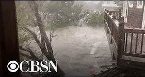 Hurricane Dorian traps hundreds on an island on North Carolina's coast