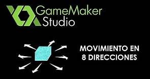 [Game Maker] Mover personaje en 8 direcciones.