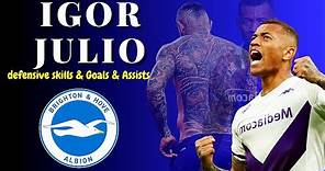 Igor Julio welcome to brighton fc ⚪️ defensive skills & Goals & Assists