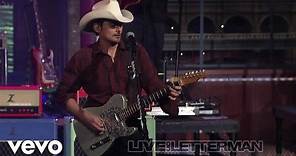 Brad Paisley - Then (Live on Letterman)