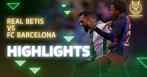 Resumen del partido Real Betis-FC Barcelona (2-2; 2-4 penaltis) | HIGHLIGHTS | Real BETIS Balompié