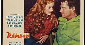 Ramrod 1947 with Joel McCrea, Veronica Lake, Charlie Ruggles and Don DeFore