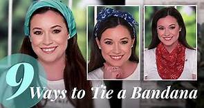 9 Easy Ways to Wear a Bandana