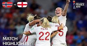 Norway v England | FIFA Women’s World Cup France 2019 | Match Highlights