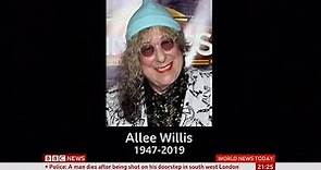 Allee Willis passes away (1947 - 2019) (USA) - BBC News - 25th December 2019