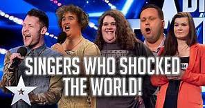 SINGERS WHO SHOCKED THE WORLD! | Britain's Got Talent