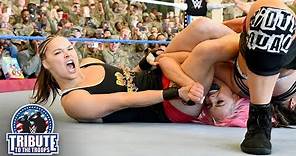 Rousey & Natalya vs. Jax & Tamina vs. Morgan & Logan: WWE Tribute to the Troops, Dec. 20, 2018
