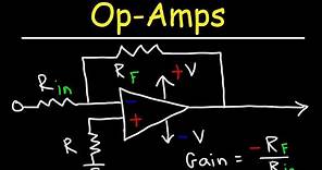Operational Amplifiers - Inverting & Non Inverting Op-Amps