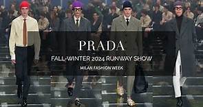 PRADA Desfile Otoño-Invierno 2024 en la semana de la moda de Milán