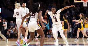 Final seconds from South Carolina's third women's basketball title