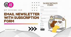 How to Create a Free Email Newsletter in WordPress (With Subscription Form)