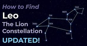 How to find Leo the Lion Zodiac Constellation