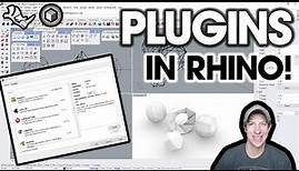 How to Download and Install PLUGINS in Rhino! (Step by Step Tutorial)