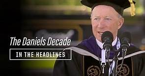 10 Years with President Mitch Daniels