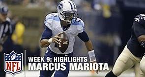 Marcus Mariota Highlights (Week 9) | Titans vs. Saints | NFL