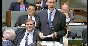 Treasurer Keating goes after the Liberal front bench.