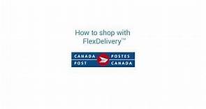 How to shop with FlexDelivery