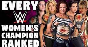Every WWE Women's Champion Ranked From WORST To BEST