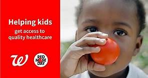 Kids get better healthcare access thanks to your Red Nose Day donations | Walgreens