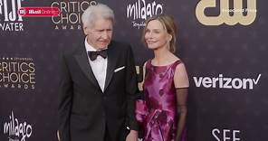 Harrison Ford and Calista Flockhart at Critics' Choice Awards