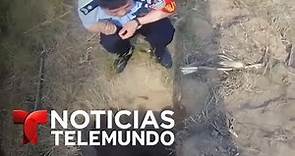Impresionante rescate de niño que cae a estrecho pozo | Noticias | Noticias Telemundo