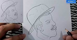 ¿Cómo dibujar a Pancho Villa? Versión #3 | How to draw Pancho Villa?