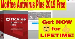 McAfee Antivirus Plus 2019 Full Version Free Activation - McAfee License Key✔️
