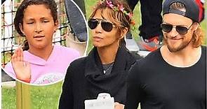 Halle Berry, 51, and ex Gabriel Aubry take daughter Nahla to carnival