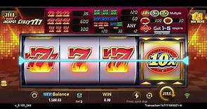 Jili Crazy 777 Slot Game Exciting 10x 777 Super Win