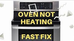 GE GAS OVEN ISN’T HEATING WELL—FAST EASY FIX
