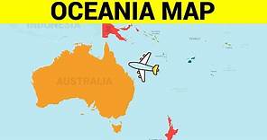 OCEANIA CONTINENT MAP - Learn the Countries and Islands of Oceania