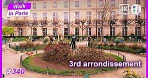 3rd arrondissement, Paris, France | Walk In Paris | Paris walk