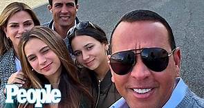 Alex Rodriguez Shares Photo With His Ex-Wife, Cynthia Scurtis, and Their Daughters | PEOPLE