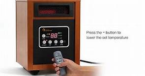 Dr. Infrared Heater 1500 Watt Portable Space Heater Model# DR-968